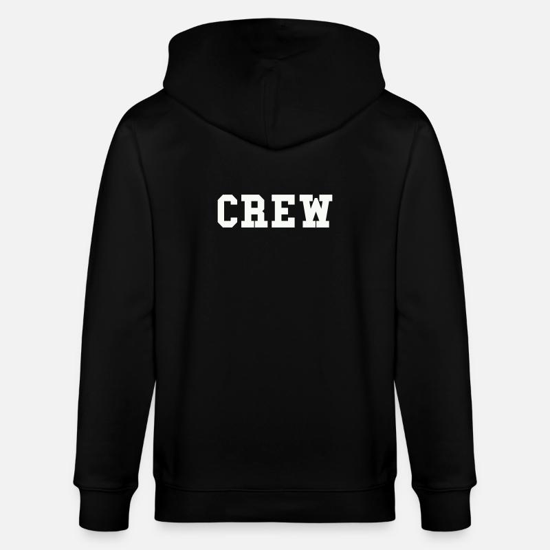 crew - Stanley/Stella Unisex Bio-Kapuzenjacke CULTIVATOR  - Schwarz