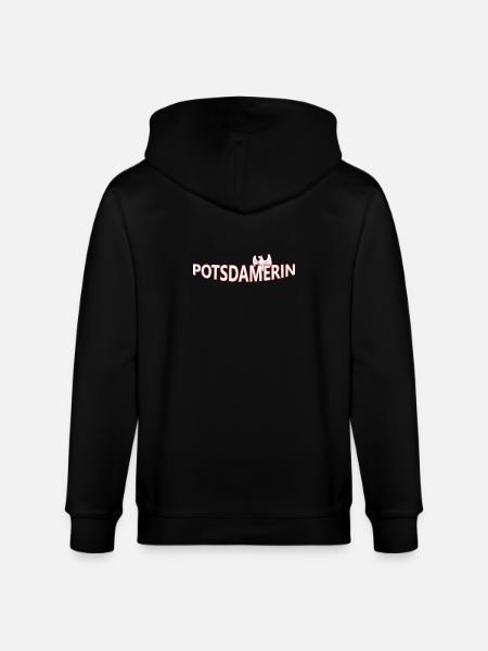 POTSDAMERIN - Stanley/Stella Unisex Bio-Kapuzenjacke CULTIVATOR - Schwarz