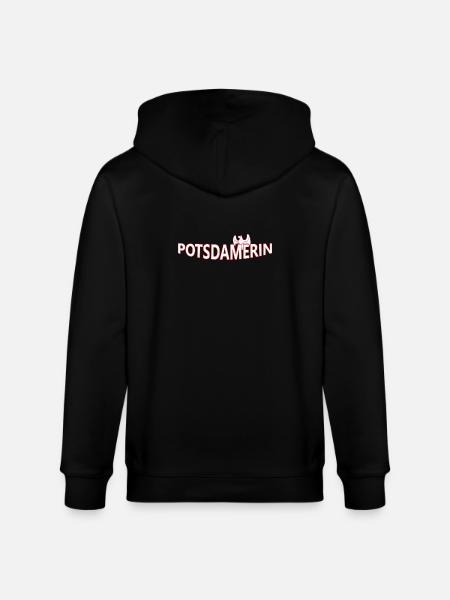 Potsdamer - Stanley/Stella CULTIVATOR Unisex Organic Hooded Jacket - black