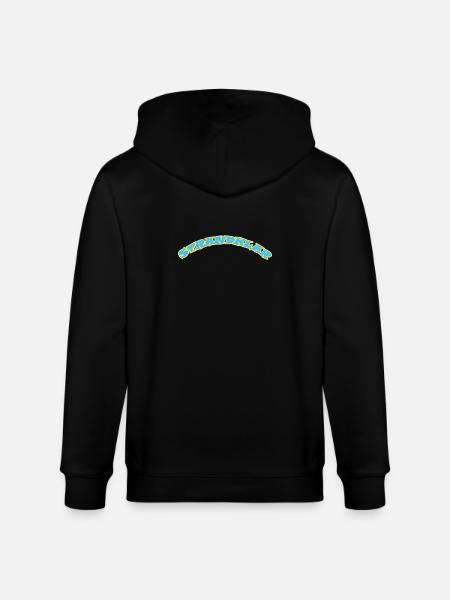 STRANDKLAR - Stanley/Stella Unisex Bio-Kapuzenjacke CULTIVATOR  - Schwarz