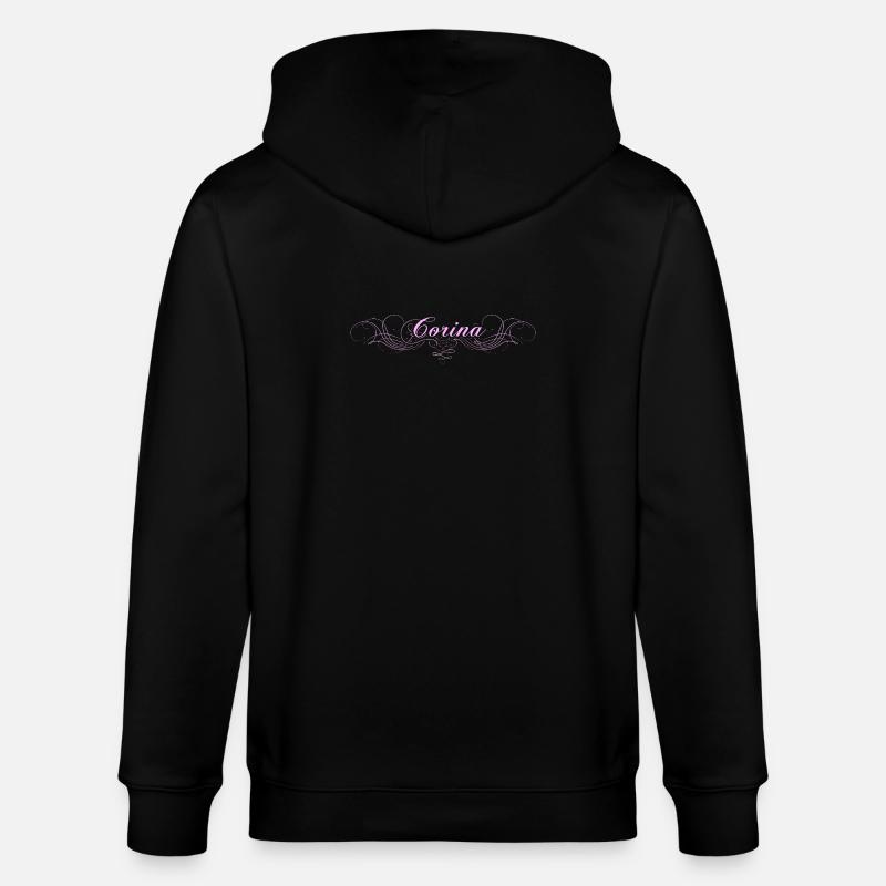 Corina - Veste à capuche bio CULTIVATOR Stanley/Stella Unisexe - noir