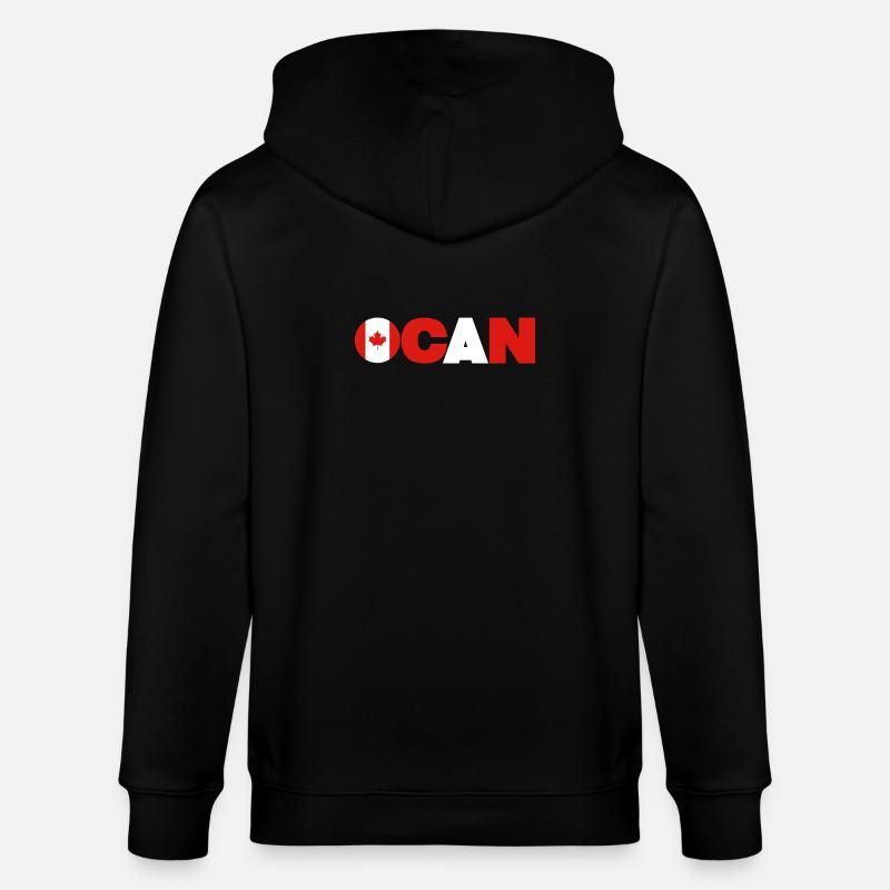 Canada - Veste à capuche bio CULTIVATOR Stanley/Stella Unisexe - noir