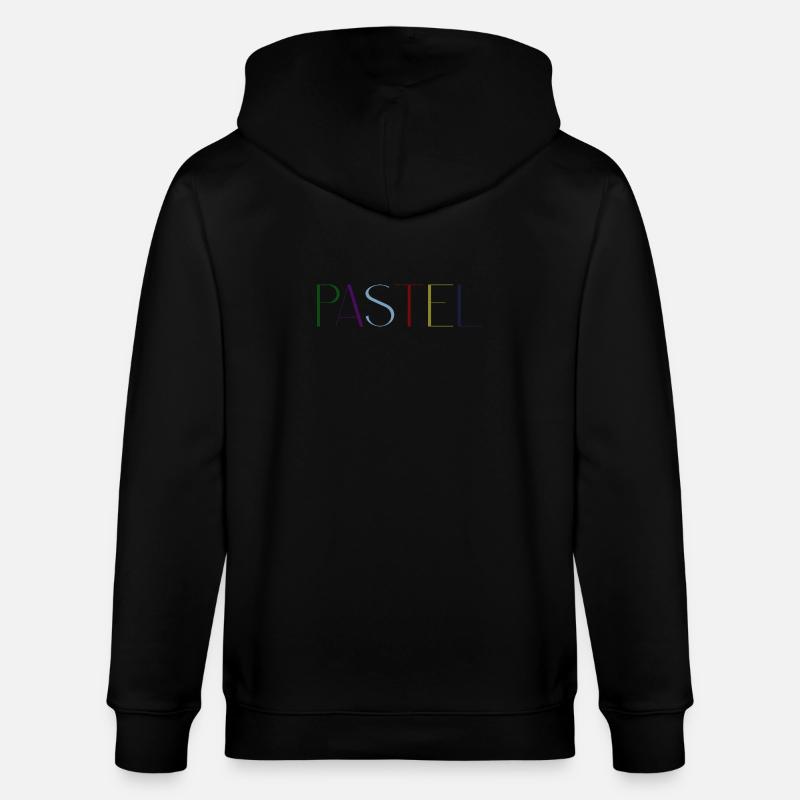 PASTELL Pastellfarben - Stanley/Stella Unisex Bio-Kapuzenjacke CULTIVATOR - Schwarz