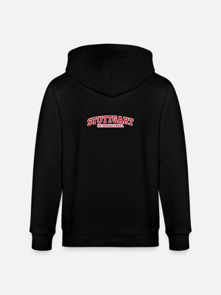 Stuttgart International - Stanley/Stella Unisex Bio-Kapuzenjacke CULTIVATOR - Schwarz