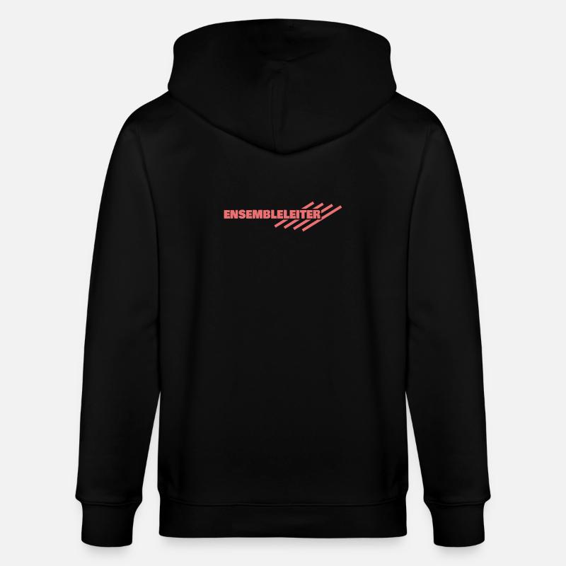 Gift for Ensemble Leader - Stanley/Stella CULTIVATOR  Unisex Organic Hooded Jacket - black