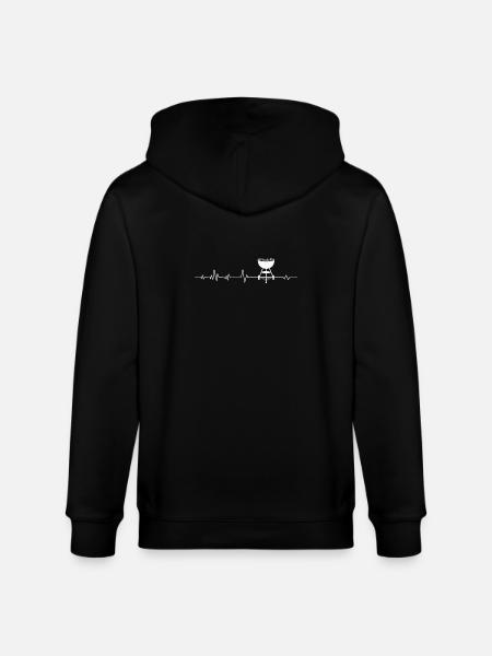 Grill Grilling - Stanley/Stella CULTIVATOR Unisex Organic Hooded Jacket - black