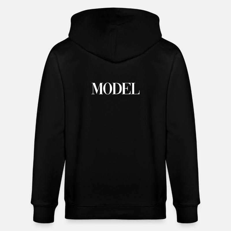 MODÈLE - Veste à capuche bio CULTIVATOR Stanley/Stella Unisexe - noir