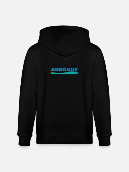 AQUABOY - Veste à capuche bio CULTIVATOR Stanley/Stella Unisexe - noir