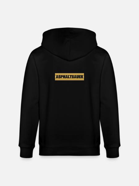 Constructeur d’asphalte - Veste à capuche bio CULTIVATOR Stanley/Stella Unisexe - noir