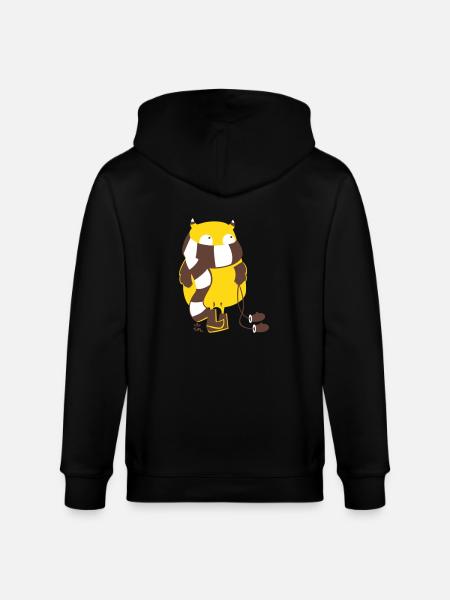 Frostii Monster - Stanley/Stella Unisex Bio-Kapuzenjacke CULTIVATOR - Schwarz