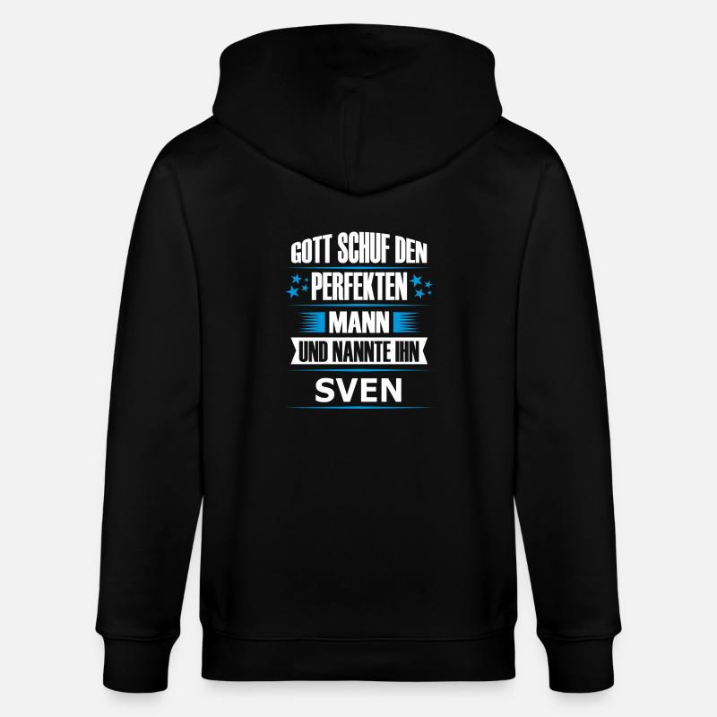 SVEN - Stanley/Stella Unisex Bio-Kapuzenjacke CULTIVATOR - Schwarz