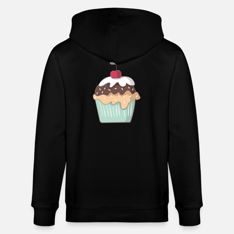 Cupcake - Veste à capuche bio CULTIVATOR Stanley/Stella Unisexe - noir