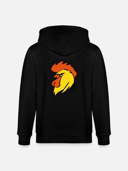 ROOSTER BOOSTER - Stanley/Stella Unisex Bio-Kapuzenjacke CULTIVATOR - Schwarz