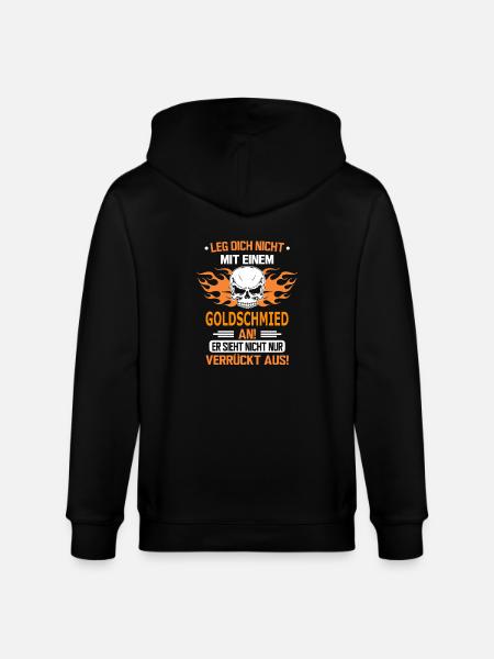 GOLDSCHMIED - Stanley/Stella Unisex Bio-Kapuzenjacke CULTIVATOR  - Schwarz