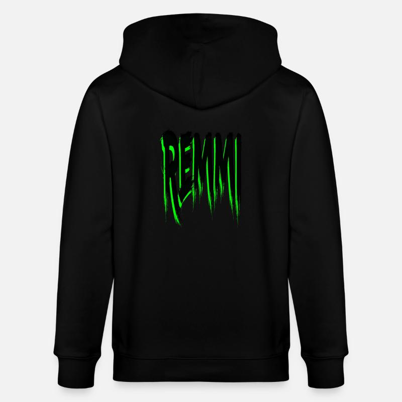 REMMI - Stanley/Stella Unisex Bio-Kapuzenjacke CULTIVATOR  - Schwarz