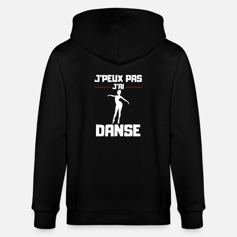 J'Peux pas j'ai Danse - Veste à capuche bio CULTIVATOR Stanley/Stella Unisexe - noir