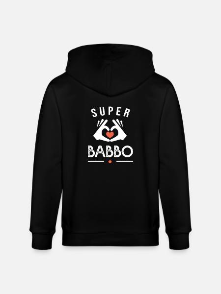 super babbo gift babbo - Stanley/Stella CULTIVATOR Unisex Organic Hooded Jacket - black