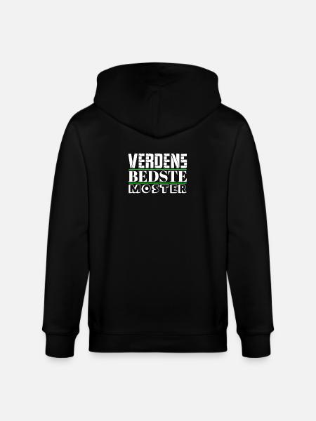 Verdens Bedste Moster samers - Stanley/Stella økologisk unisex-hættejakke CULTIVATOR - sort