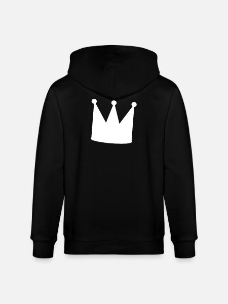 König - Stanley/Stella Unisex Bio-Kapuzenjacke CULTIVATOR  - Schwarz