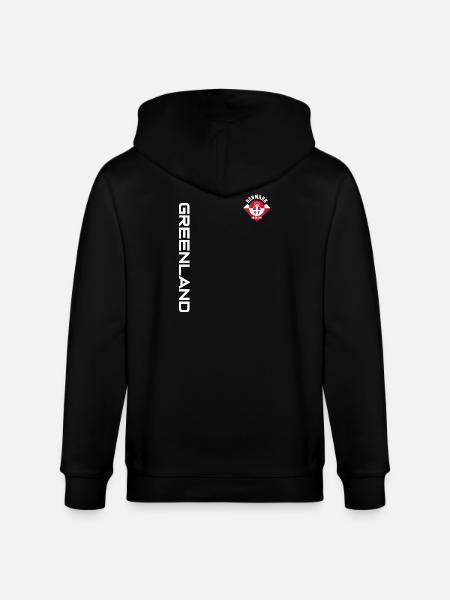GREENLAND DENMARK | SINCE 1814 - Stanley/Stella CULTIVATOR Unisex Organic Hooded Jacket - black