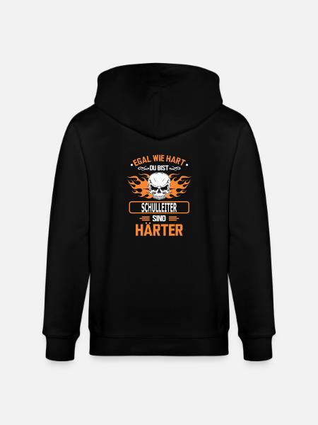 SCHULLEITER - Stanley/Stella Unisex Bio-Kapuzenjacke CULTIVATOR - Schwarz