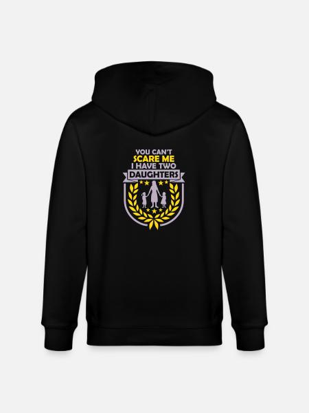 I have two daughters - Stanley/Stella Unisex Bio-Kapuzenjacke CULTIVATOR  - Schwarz