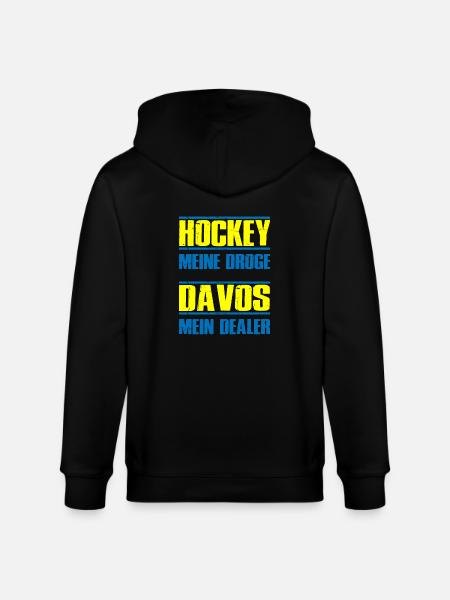 Davos - Stanley/Stella Unisex Bio-Kapuzenjacke CULTIVATOR  - Schwarz