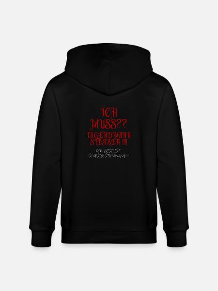 « Je dois ....... » Dire comme design - Veste à capuche bio CULTIVATOR Stanley/Stella Unisexe - noir