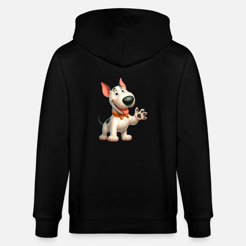 bull terrier 7 - Veste à capuche bio CULTIVATOR Stanley/Stella Unisexe - noir