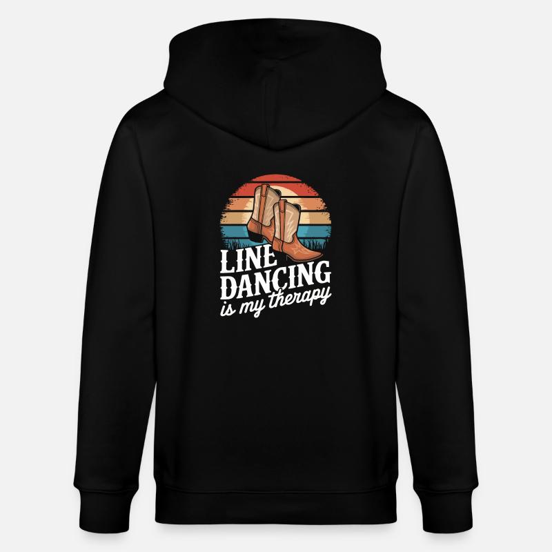 Danse en ligne Danseurs - Veste à capuche bio CULTIVATOR Stanley/Stella Unisexe - noir