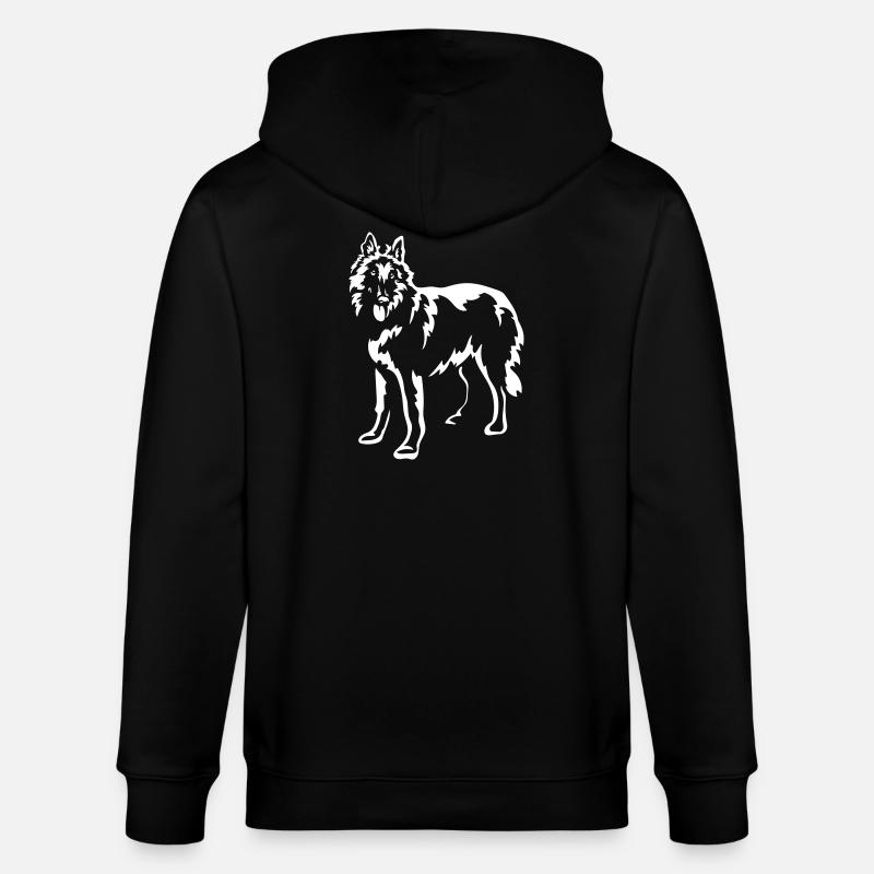 Tervueren "Black Edition" - Stanley/Stella Unisex Bio-Kapuzenjacke CULTIVATOR - Schwarz