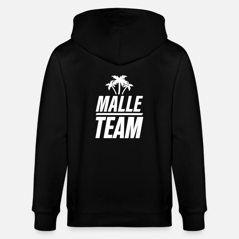 L’équipe Malle - Veste à capuche bio CULTIVATOR Stanley/Stella Unisexe - noir