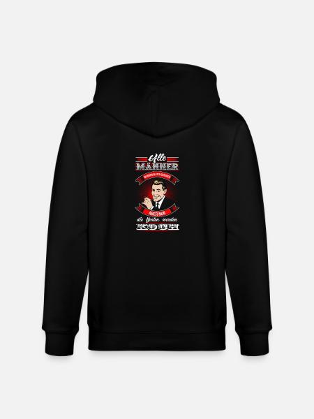 Koch - Beste Männer - Stanley/Stella Unisex Bio-Kapuzenjacke CULTIVATOR - Schwarz