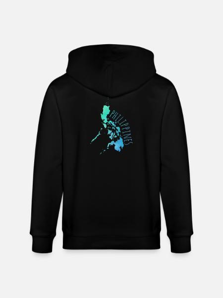 Philippines - Stanley/Stella Unisex Bio-Kapuzenjacke CULTIVATOR - Schwarz