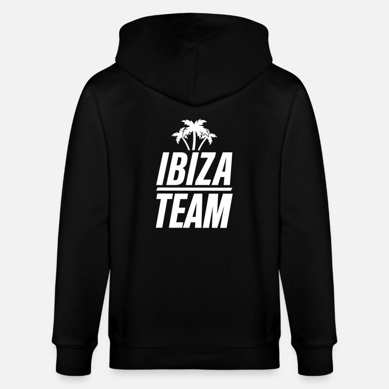 ibiza team - Stanley/Stella Unisex Bio-Kapuzenjacke CULTIVATOR  - Schwarz