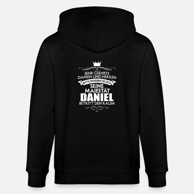 DANIEL - Majestät - Stanley/Stella Unisex Bio-Kapuzenjacke CULTIVATOR  - Schwarz