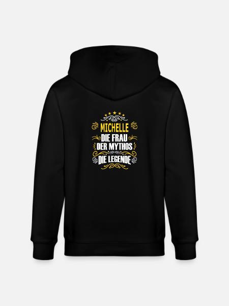 MICHELLE - Stanley/Stella Unisex Bio-Kapuzenjacke CULTIVATOR - Schwarz