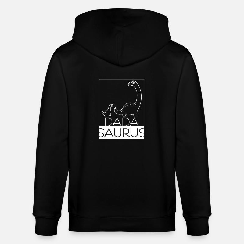 Dadasaurus - Stanley/Stella Unisex Bio-Kapuzenjacke CULTIVATOR  - Schwarz