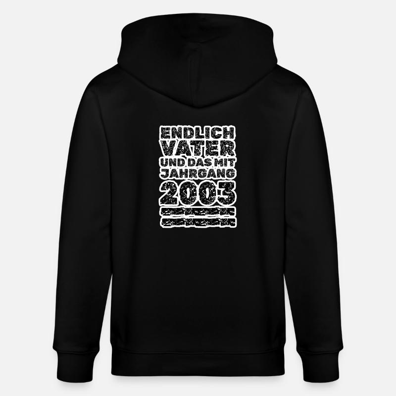 2003 - Veste à capuche bio CULTIVATOR Stanley/Stella Unisexe - noir