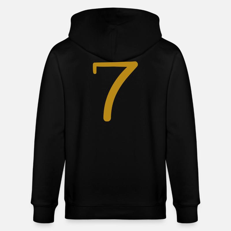 7 - Stanley/Stella Unisex Bio-Kapuzenjacke CULTIVATOR  - Schwarz