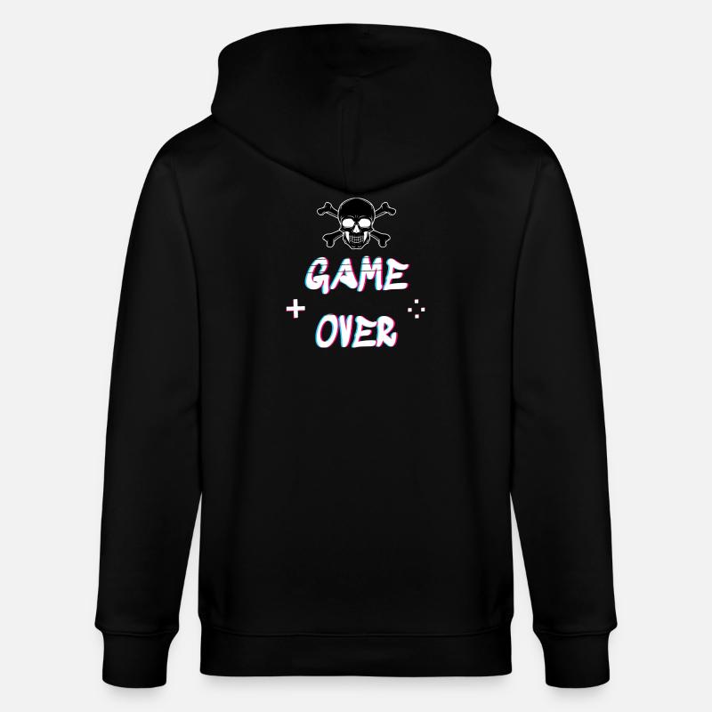 Jeu sur T Shirt - Veste à capuche bio CULTIVATOR Stanley/Stella Unisexe - noir