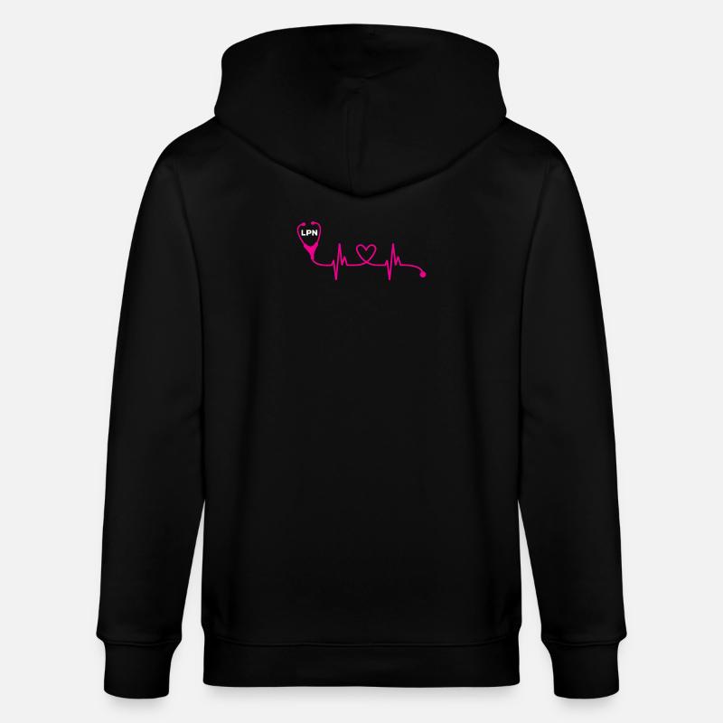 LPN - Veste à capuche bio CULTIVATOR Stanley/Stella Unisexe - noir