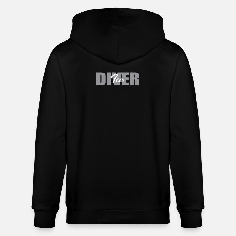 Lettrage Plaon - Veste à capuche bio CULTIVATOR Stanley/Stella Unisexe - noir