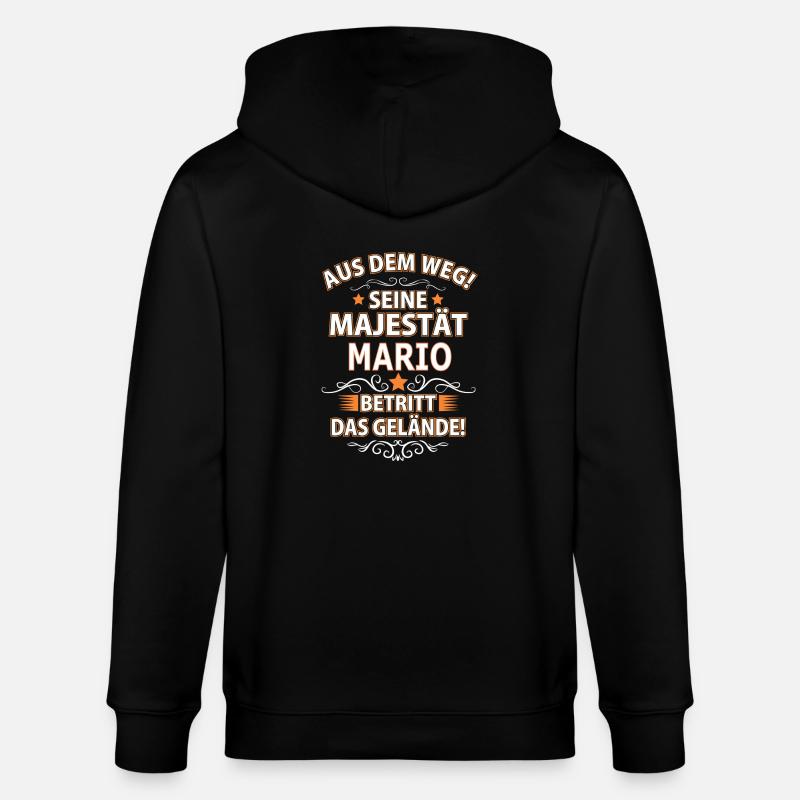 MARIO - Stanley/Stella Unisex Bio-Kapuzenjacke CULTIVATOR  - Schwarz
