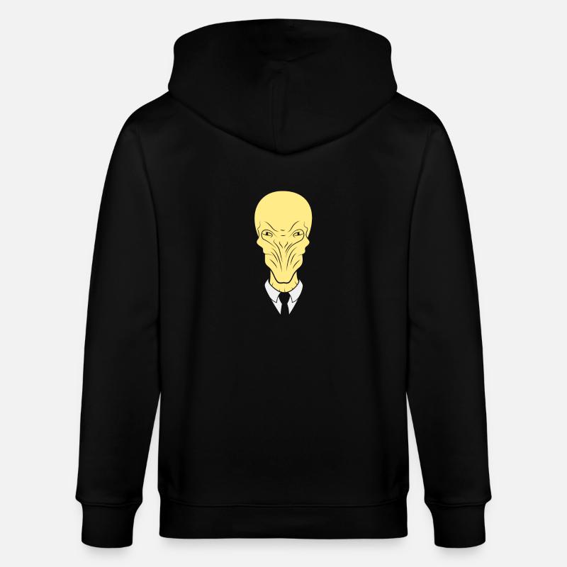 Die Stille wird fallen - Stanley/Stella Unisex Bio-Kapuzenjacke CULTIVATOR  - Schwarz