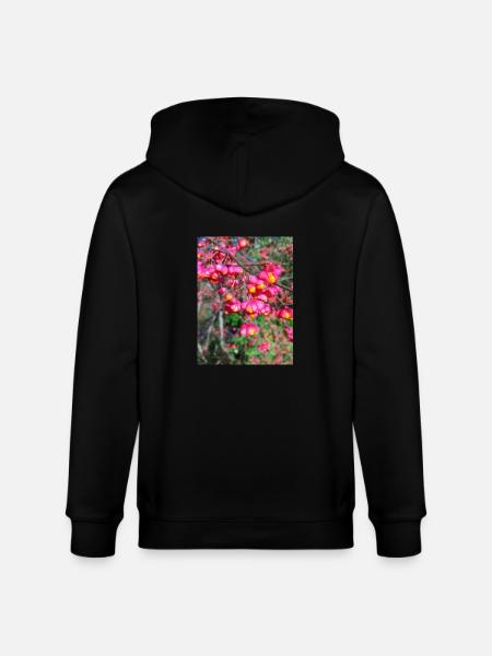 Spindle tree - Stanley/Stella CULTIVATOR Unisex Organic Hooded Jacket - black