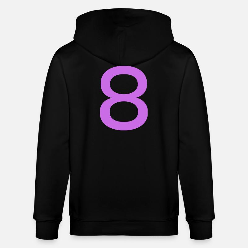 8 - Veste à capuche bio CULTIVATOR Stanley/Stella Unisexe - noir