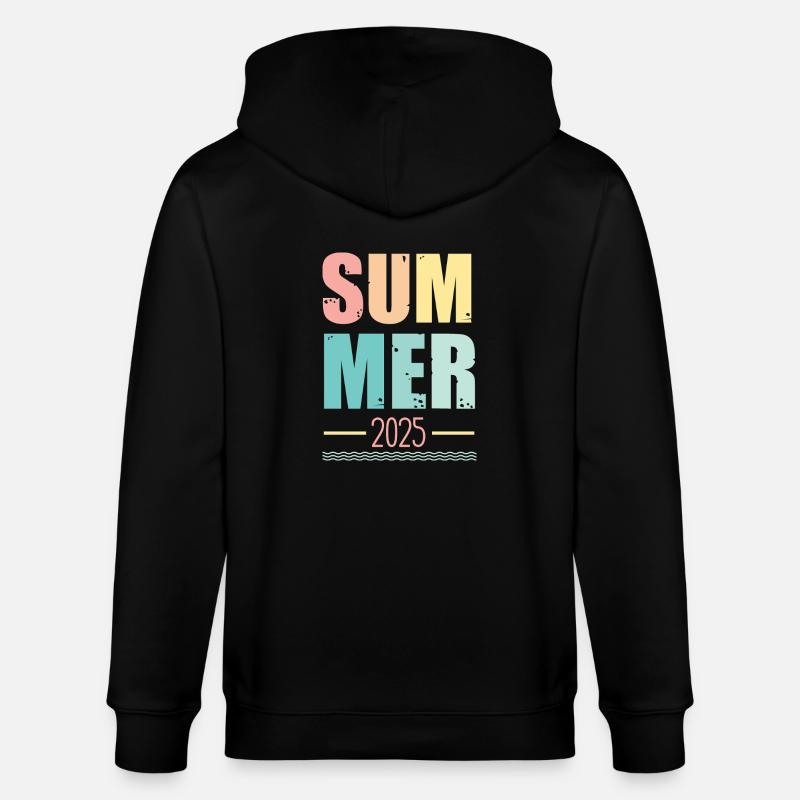 Summer 2025 - Stanley/Stella Unisex Bio-Kapuzenjacke CULTIVATOR  - Schwarz