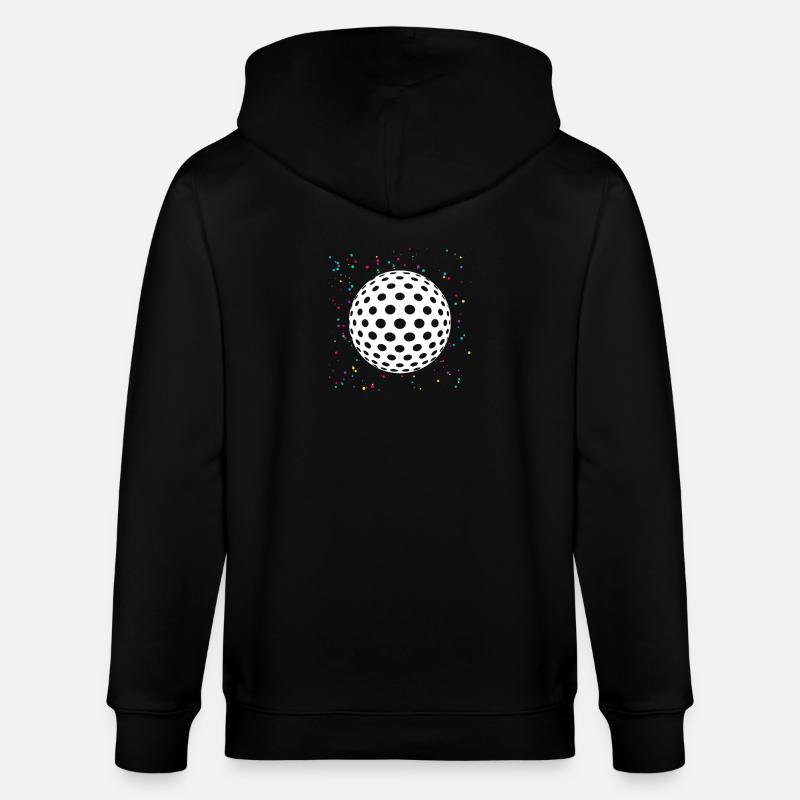 Golf des golfeurs - Veste à capuche bio CULTIVATOR Stanley/Stella Unisexe - noir