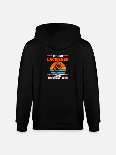 Car Painter Vehicle Painter Painter - Stanley/Stella CULTIVATOR Unisex Organic Hooded Jacket - black